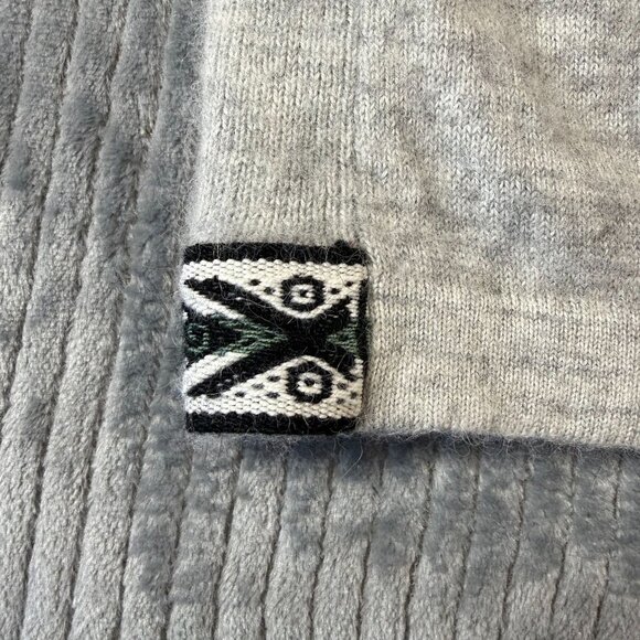 Paka The Hoodie Alpaca Gray Handmade Pullover Small Unisex Peru - Picture 3 of 10